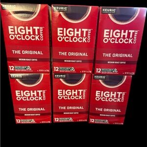 Eight O'Clock Coffee Medium Roast Pods Lot of 6
